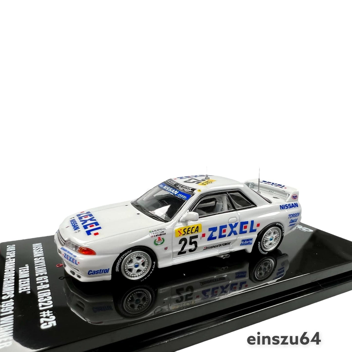 INNO64 1991 Nissan Skyline GT-R R32 #25 *Zexel* 24 hours of Spa - IN64-R32-ZEX91