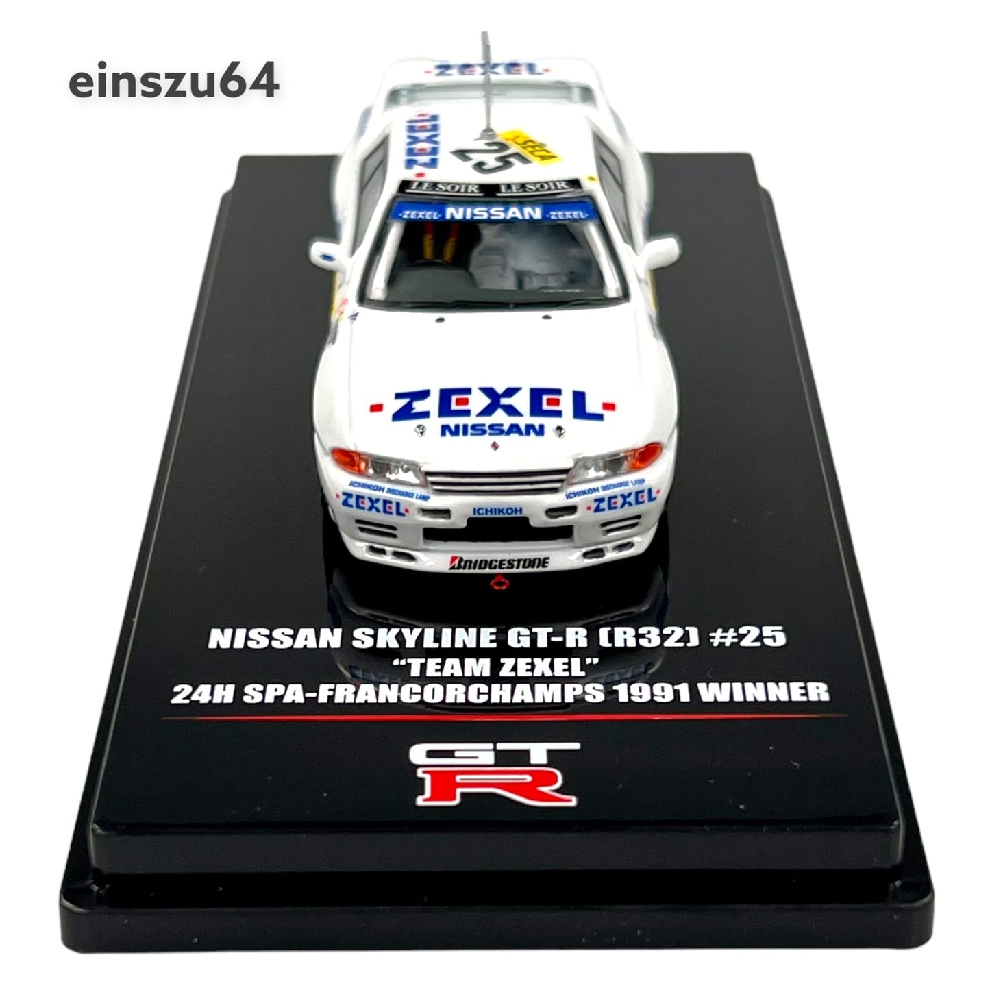 INNO64 1991 Nissan Skyline GT-R R32 #25 *Zexel* 24 hours of Spa - IN64-R32-ZEX91