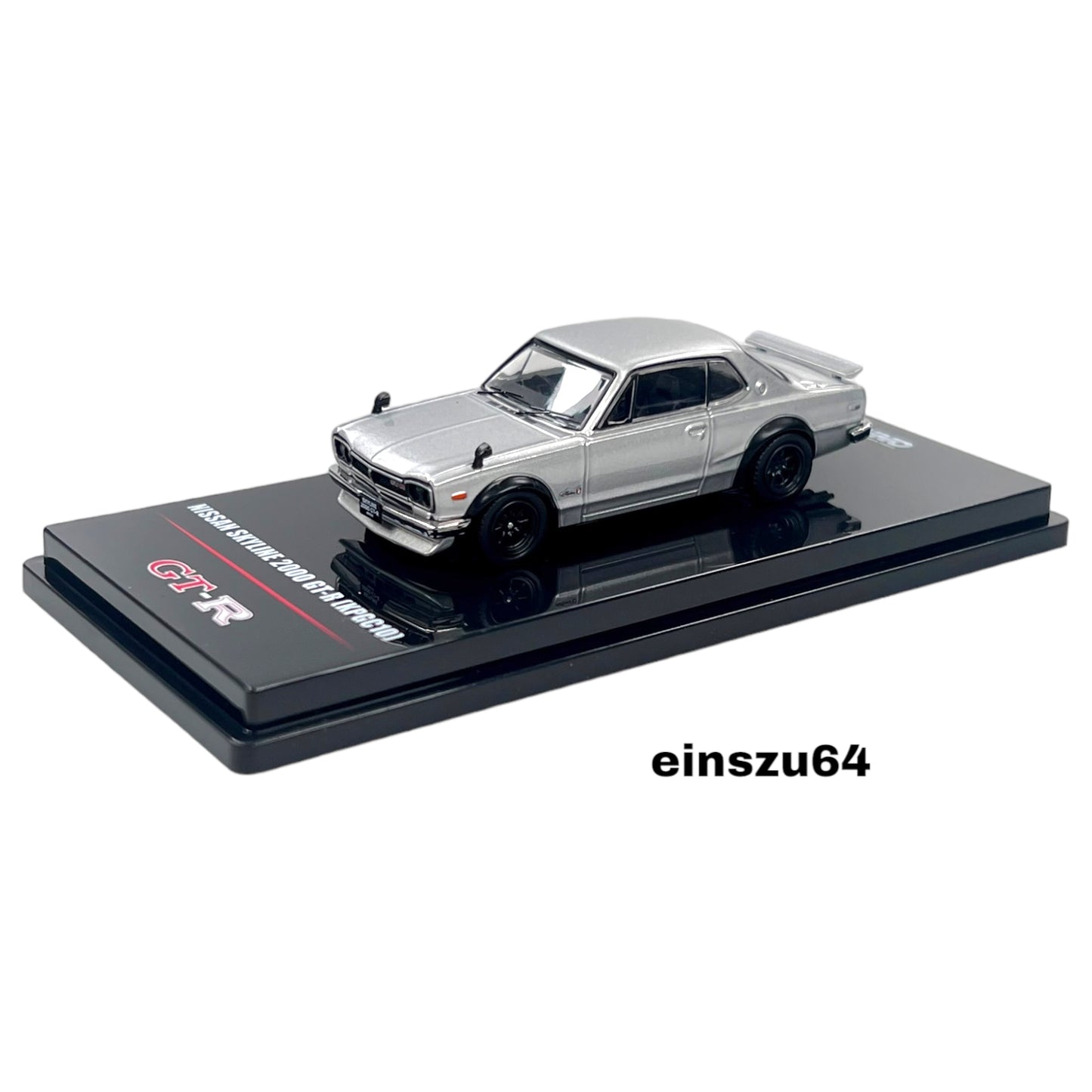 INNO64 - Nissan Skyline 2000 GT-R (KPGC110), silver - 1:64 - IN64-KPGC-110SIL -