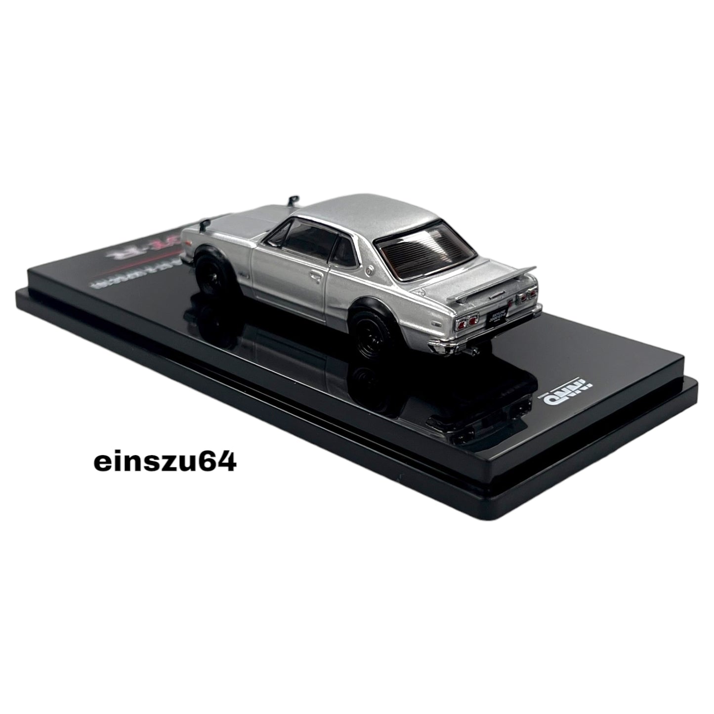 INNO64 - Nissan Skyline 2000 GT-R (KPGC110), silver - 1:64 - IN64-KPGC-110SIL -