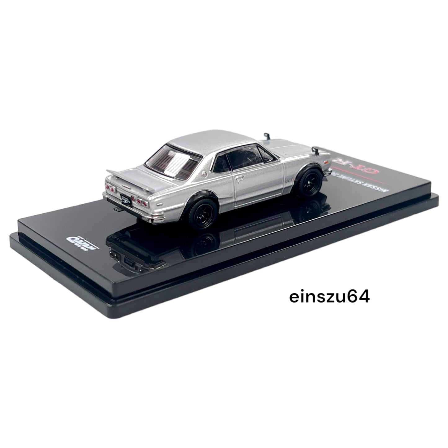 INNO64 - Nissan Skyline 2000 GT-R (KPGC110), silver - 1:64 - IN64-KPGC-110SIL -