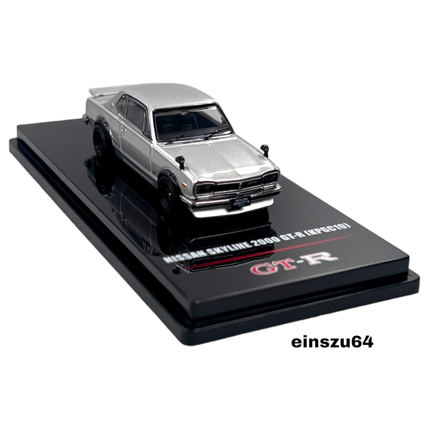 INNO64 - Nissan Skyline 2000 GT-R (KPGC110), silver - 1:64 - IN64-KPGC-110SIL -