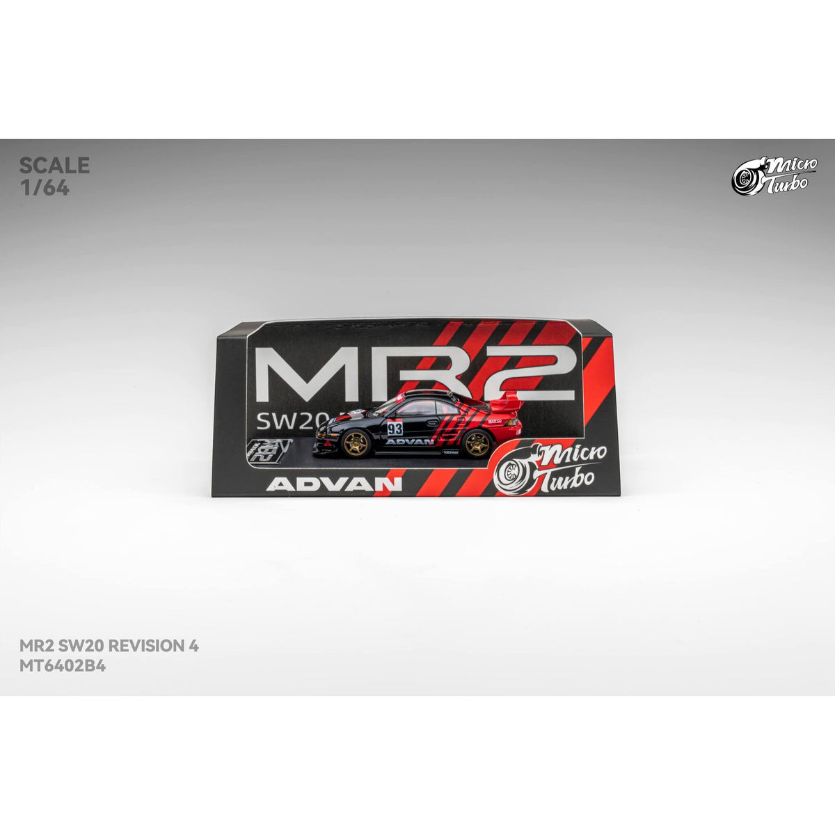 MicroTurbo - Pre-Order - Custom Toyota MR2 - Advan - MT6402B4
