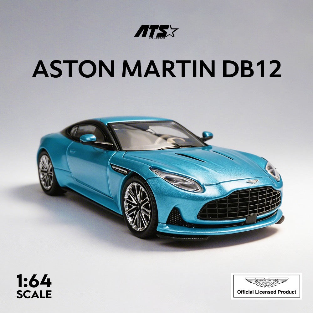 Pre-Order bis 06.03.2026 - ATS Model - Aston Martin DB12 - Tiffany Blue - ATS881302