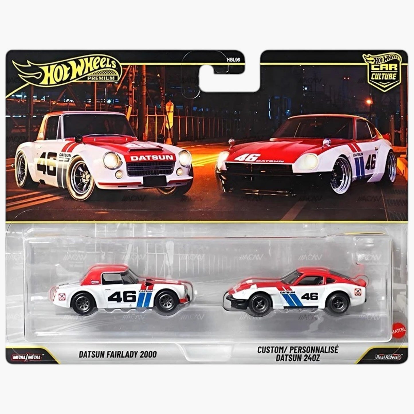 Hot Wheels 2027 - Pre-Order - 2-Pack - Datsun Fairlady 2000 & Custom Datsun 240Z