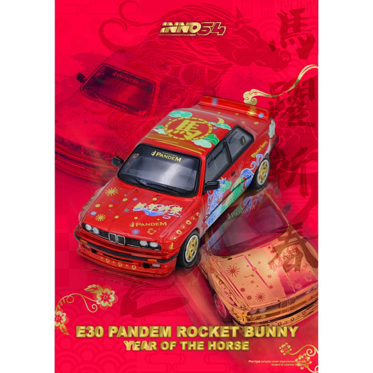 INNO64 - Pre-Order - PANDEM ROCKET BUNNY E30 The Year Of The Horse 2026 Limited Edition