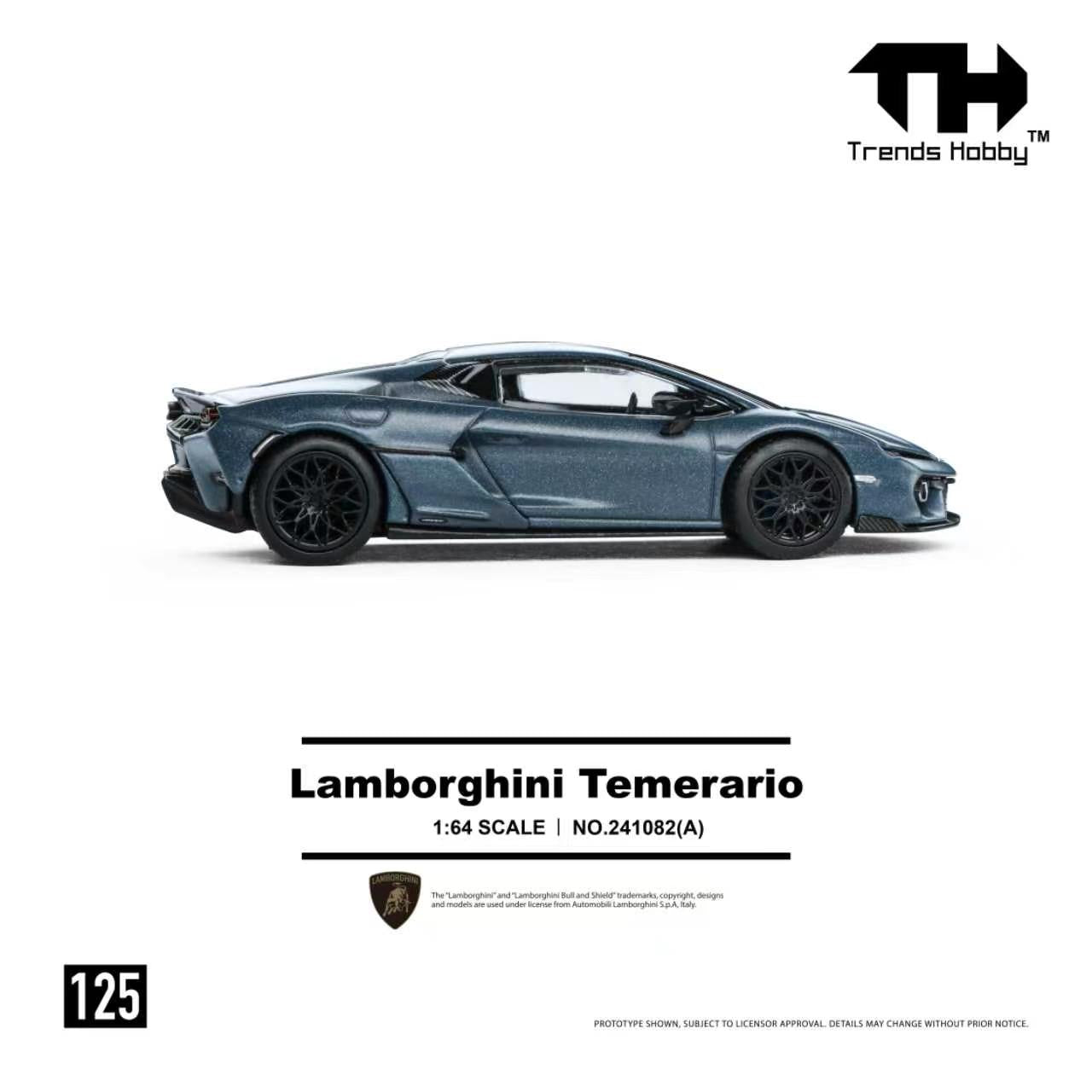 Trends Hobby - Pre-Order - Lamborghini Temerario, Grey - 241082-A