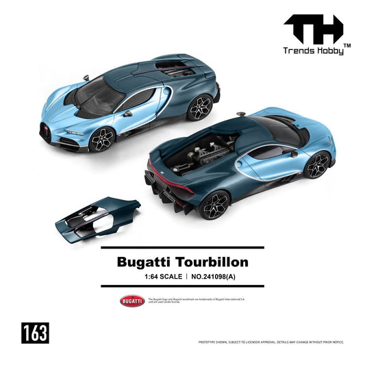 Trends Hobby - Pre-Order - Bugatti Tourbillon - Blue Atlantic - 241098-(A)
