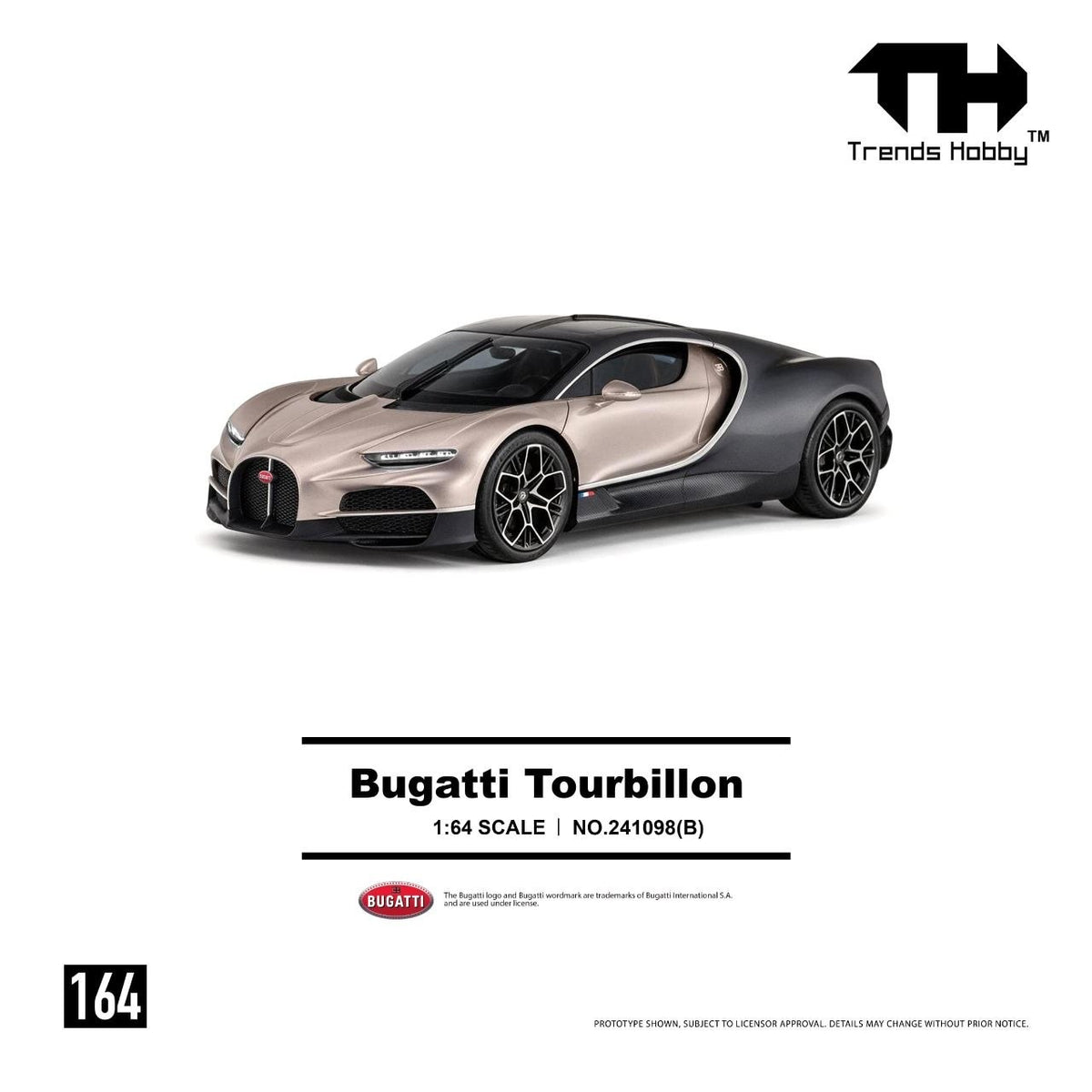Trends Hobby - Pre-Order - Bugatti Tourbillon - Dore - 241098-(B)
