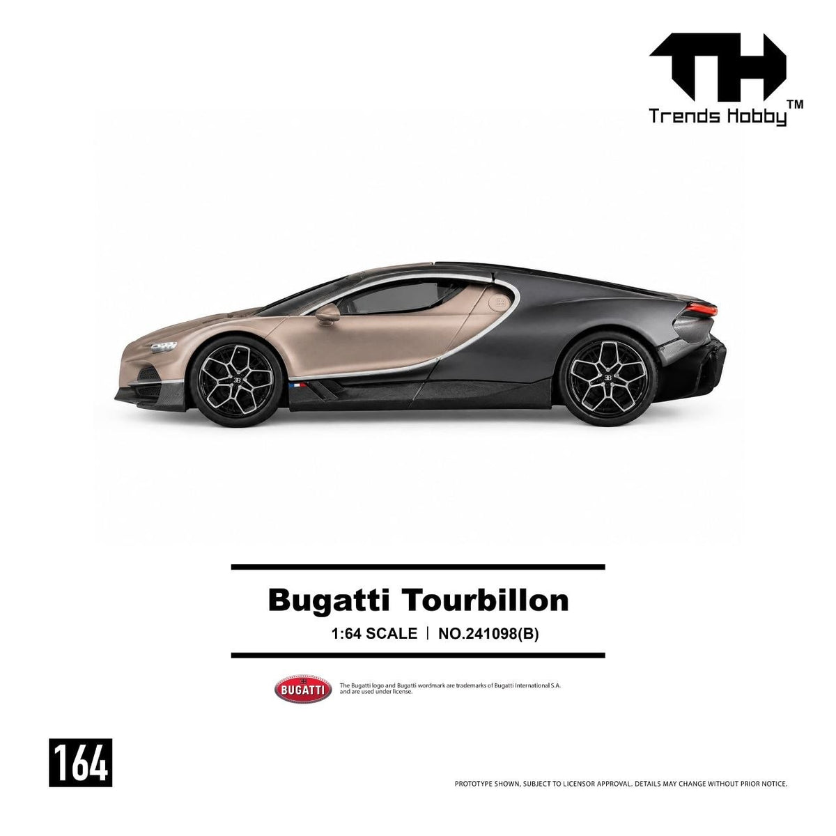 Trends Hobby - Pre-Order - Bugatti Tourbillon - Dore - 241098-(B)