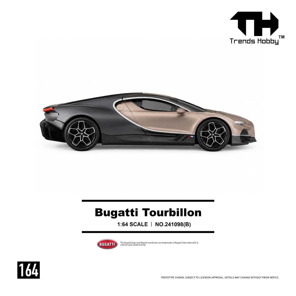 Trends Hobby - Pre-Order - Bugatti Tourbillon - Dore - 241098-(B)
