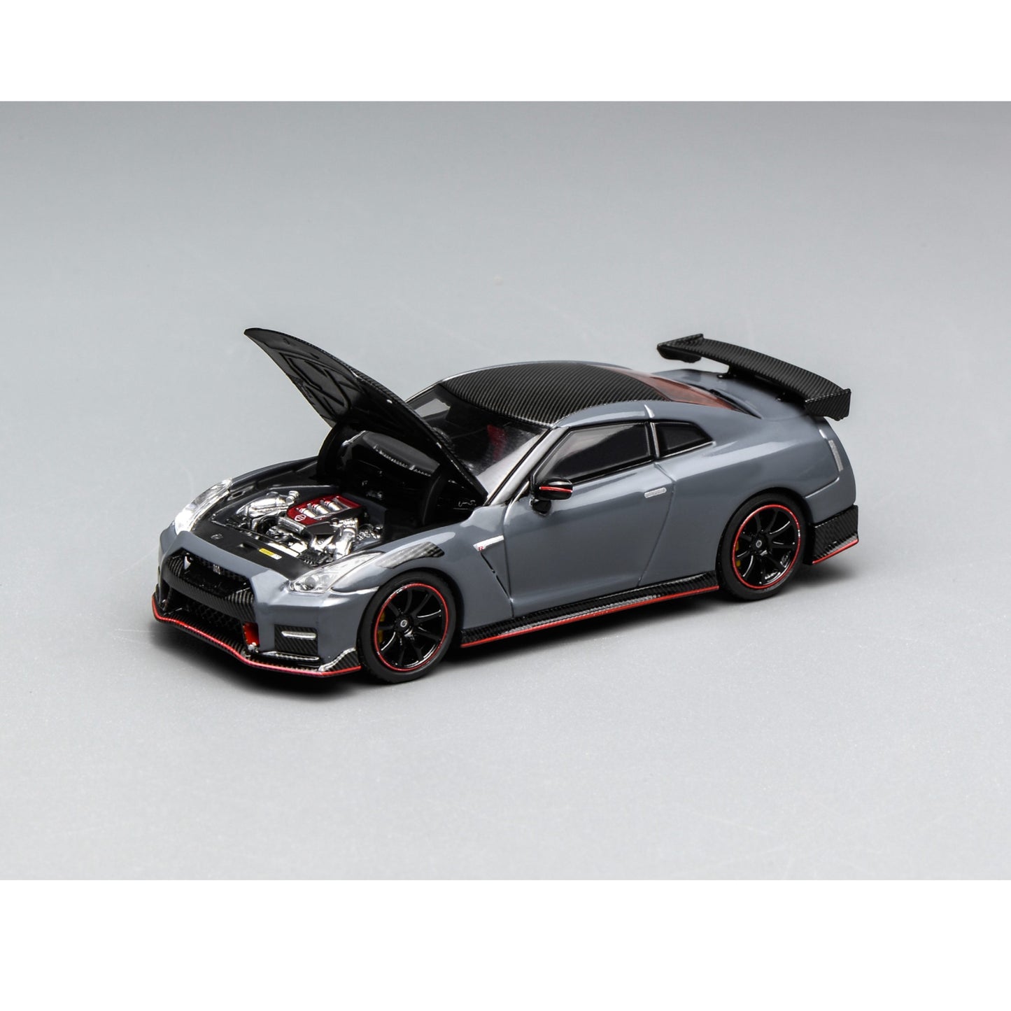 Pre-Order - Motorhelix - Nissan GT-R NISMO (R35) Special Edition 2022, Stealth Grey - MH64-M63521