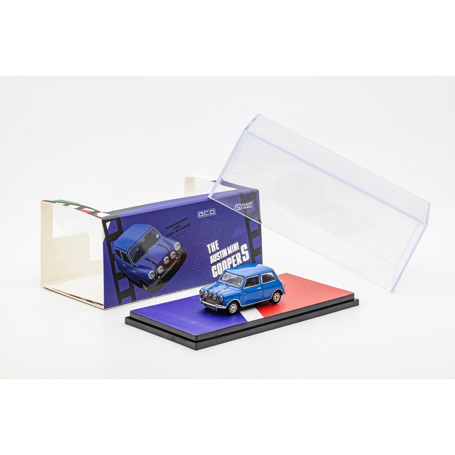 GCD - MORRIS COOPER S, RHD, Blue - KS-078-609