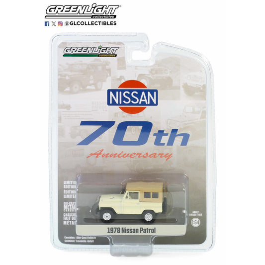 Greenlight - 1978 Nissan Patrol - 70th Anniversary  - 28140-C - 1:64