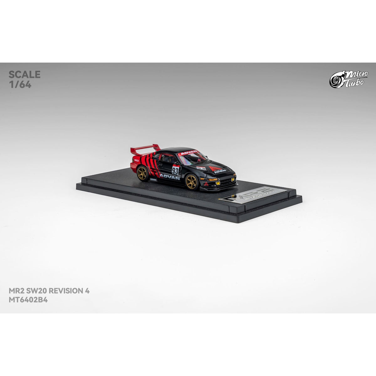 MicroTurbo - Pre-Order - Custom Toyota MR2 - Advan - MT6402B4