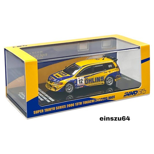 INNO64 - 2006 Mitsubishi Lancer Evolution IX Wagen #12 - IN64-EVO9-WOHL - 1:64