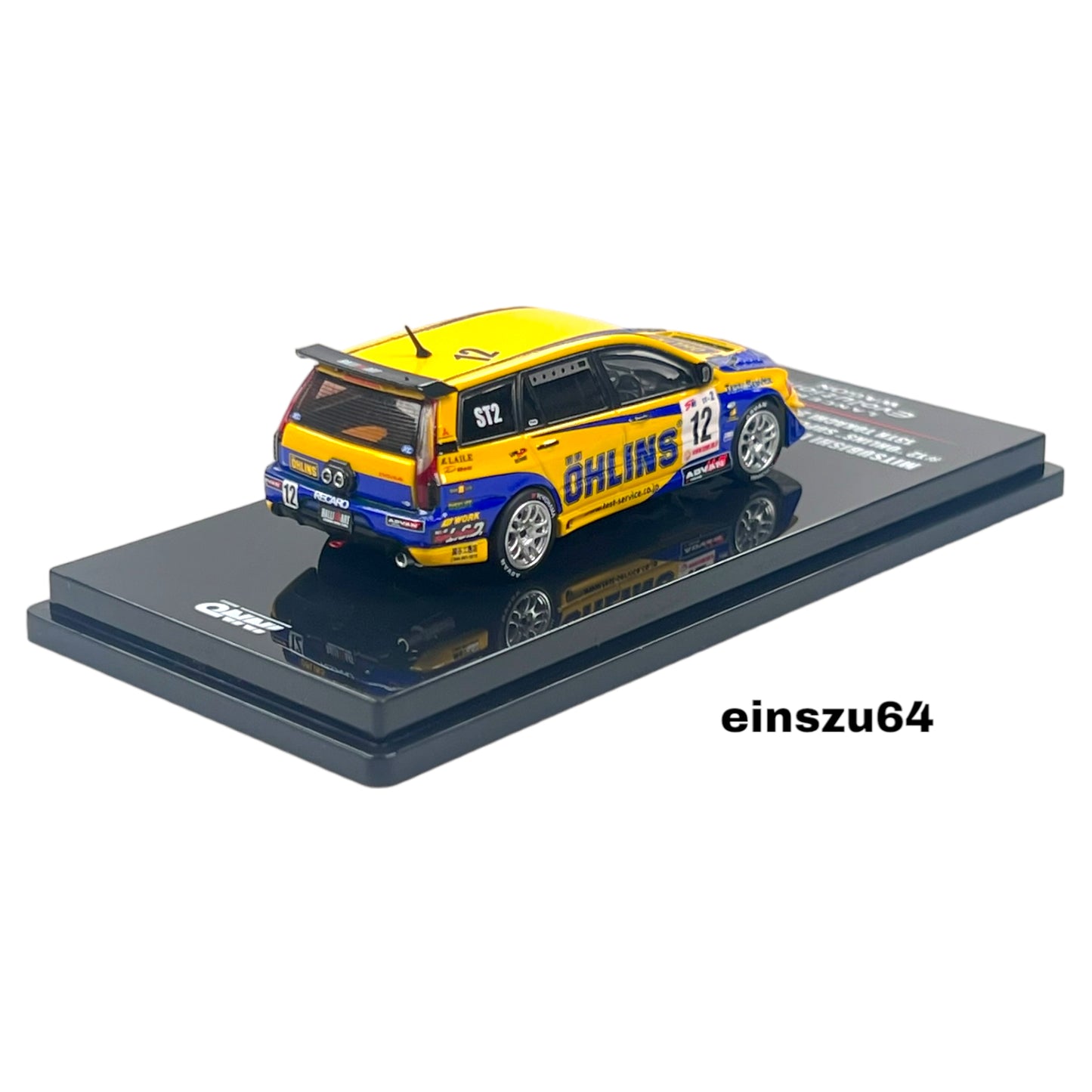 INNO64 - 2006 Mitsubishi Lancer Evolution IX Wagen #12 - IN64-EVO9-WOHL - 1:64