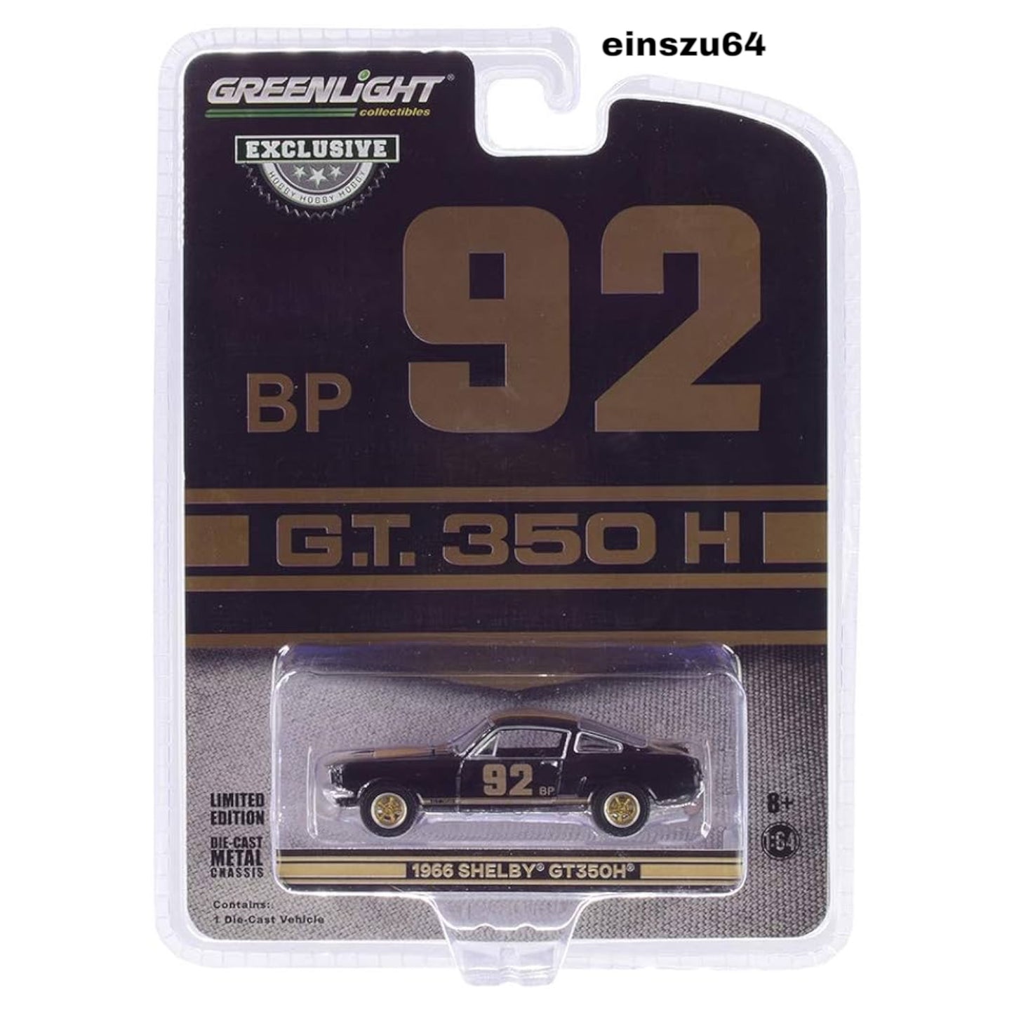 Greenlight - 1966 Shelby Mustang GT350H - 30123 - Hobby Exclusive - 1:64