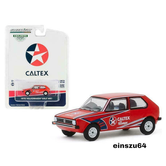 Greenlight - 1975 Volkswagen Golf Mk1 - "Caltex with Techron" - 30132 - 1:64