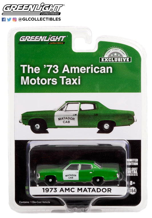 Greenlight - 1973 AMC Matador Taxi  - Hobby Exclusive - 30246 - 1:64