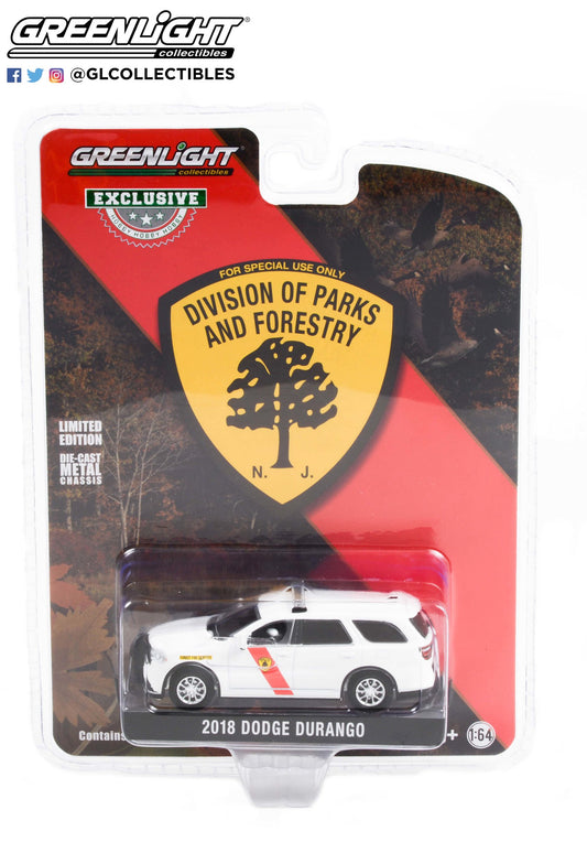 Greenlight - 2018 Dodge Durango Devision of Parks and Forestry - 30267  - Hobby Exclusive