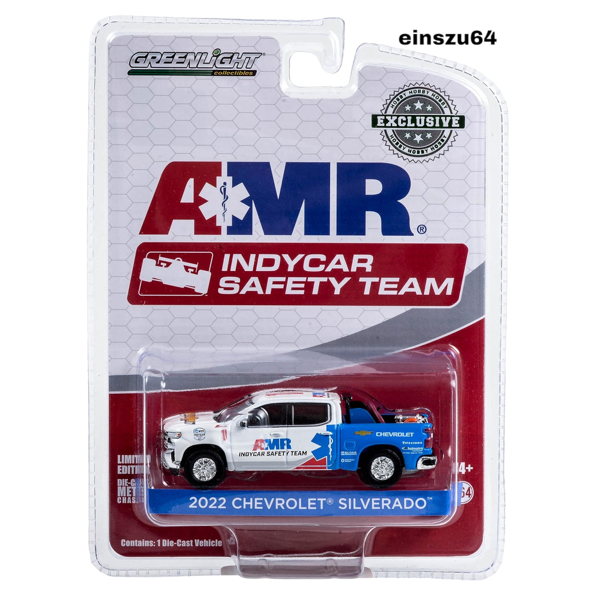 Greenlight - 2021 Chevrolet Silverado Safety Team - 30317  - Hobby Exclusive