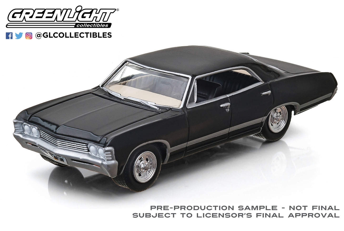 Greenlight - 1967 Chevrolet Impala Sport Sedan - Hobby Exclusive - 30333 - 1:64