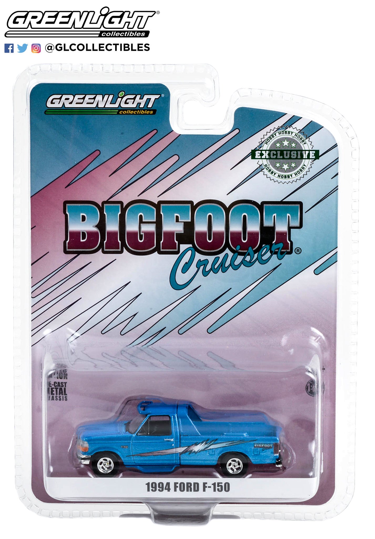 Greenlight - 1994 Ford F-150 Bigfoot Cruiser #2 - 30376 - Hobby Exclusive - 1:64