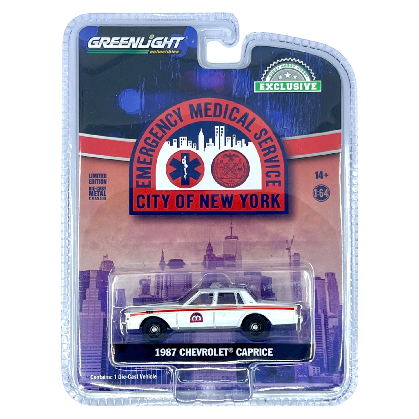 Greenlight - 1987 Chevrolet Caprice NYC EMS - 30442 - Hobby Exclusive