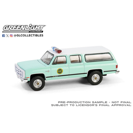 Greenlight - 1990 Chevrolet Suburban K20 Scottsdale - U.S. Border Patrol - 30513 - Hobby Exclusive