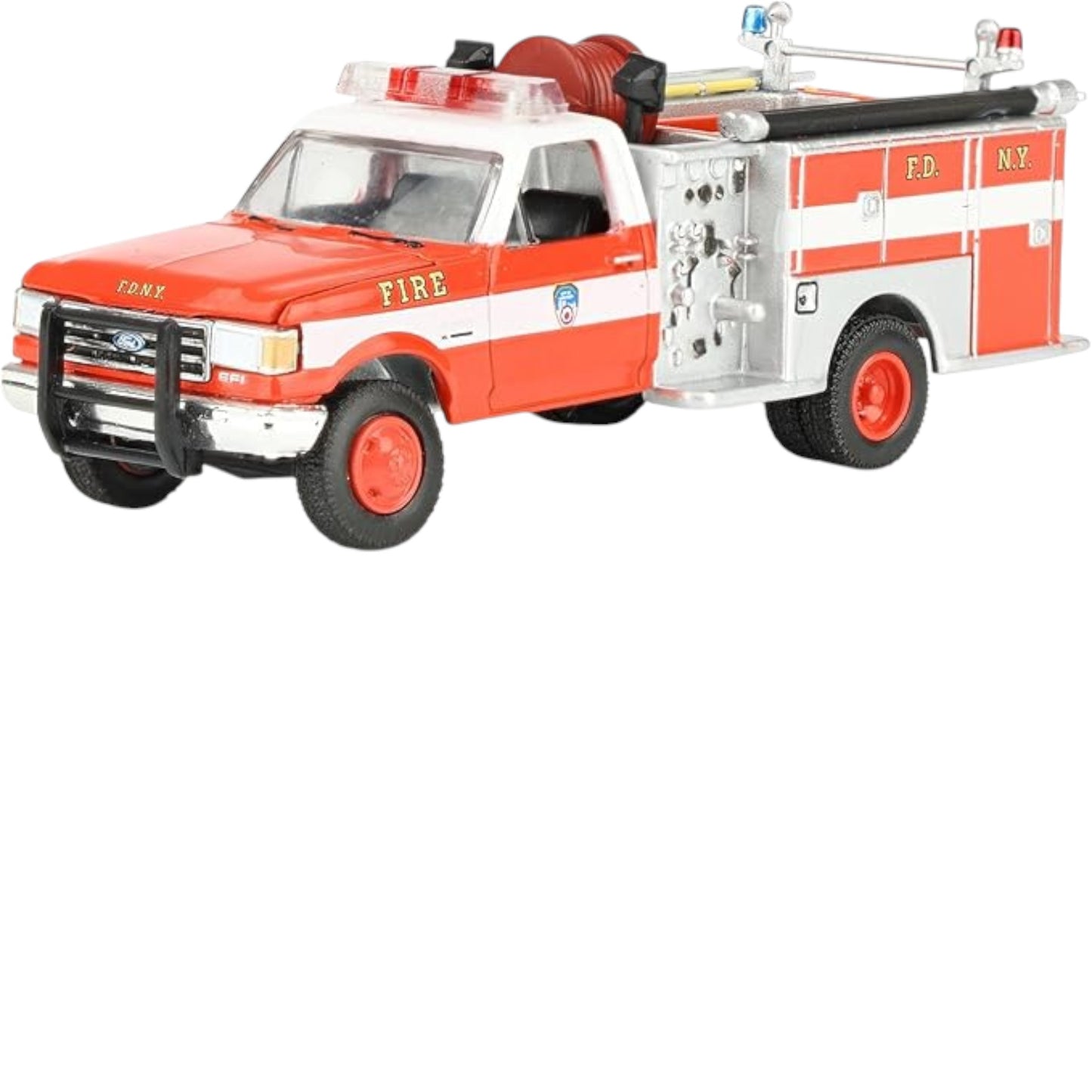 Greenlight - 1987 Ford F-350 Mini Pumper Fire Truck *FDNY*, 160th Anniversary Edition - 30550 - Hobby Exclusive