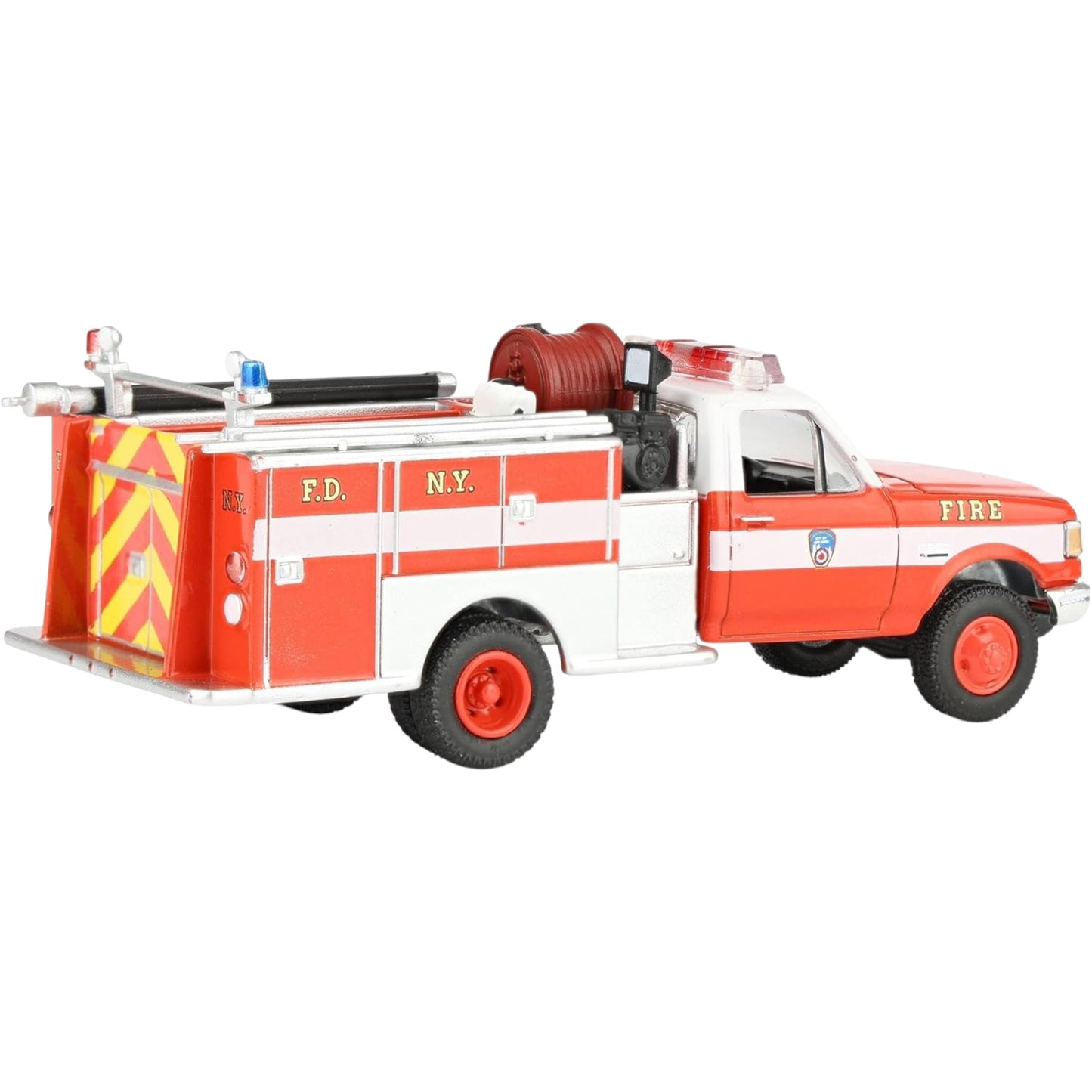 Greenlight - 1987 Ford F-350 Mini Pumper Fire Truck *FDNY*, 160th Anniversary Edition - 30550 - Hobby Exclusive