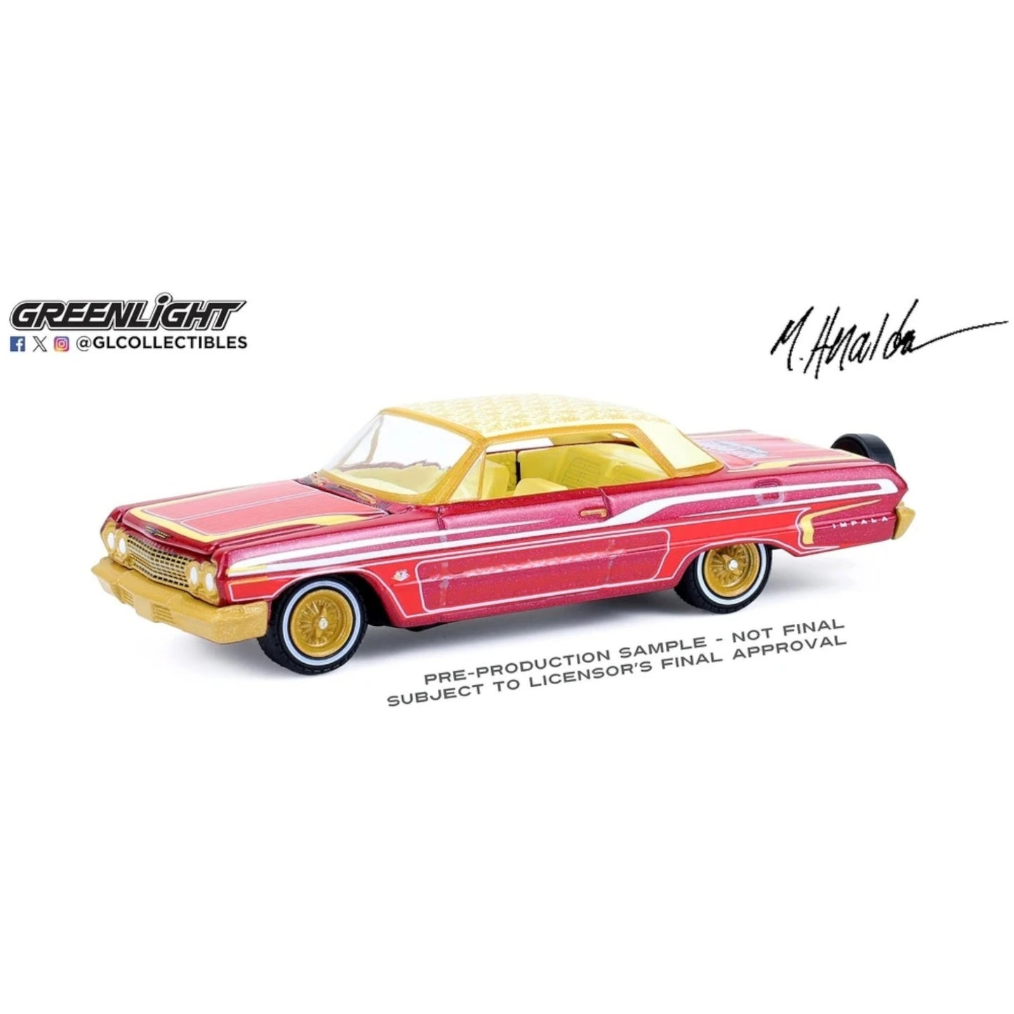 Greenlight - Pre-Order - Chevrolet Impala Lowrider – Michael Heralda Special Edition - 2020001