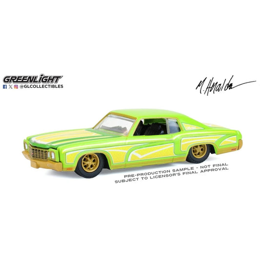 Greenlight - Pre-Order - Chevrolet Monte Carlo Lowrider – Michael Heralda Special Edition - 2020002