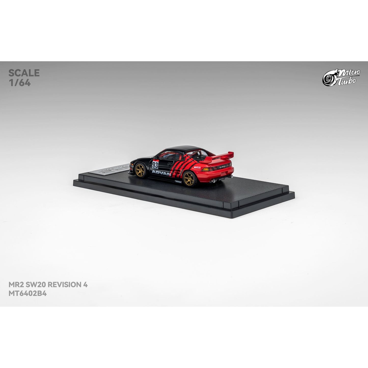 MicroTurbo - Pre-Order - Custom Toyota MR2 - Advan - MT6402B4