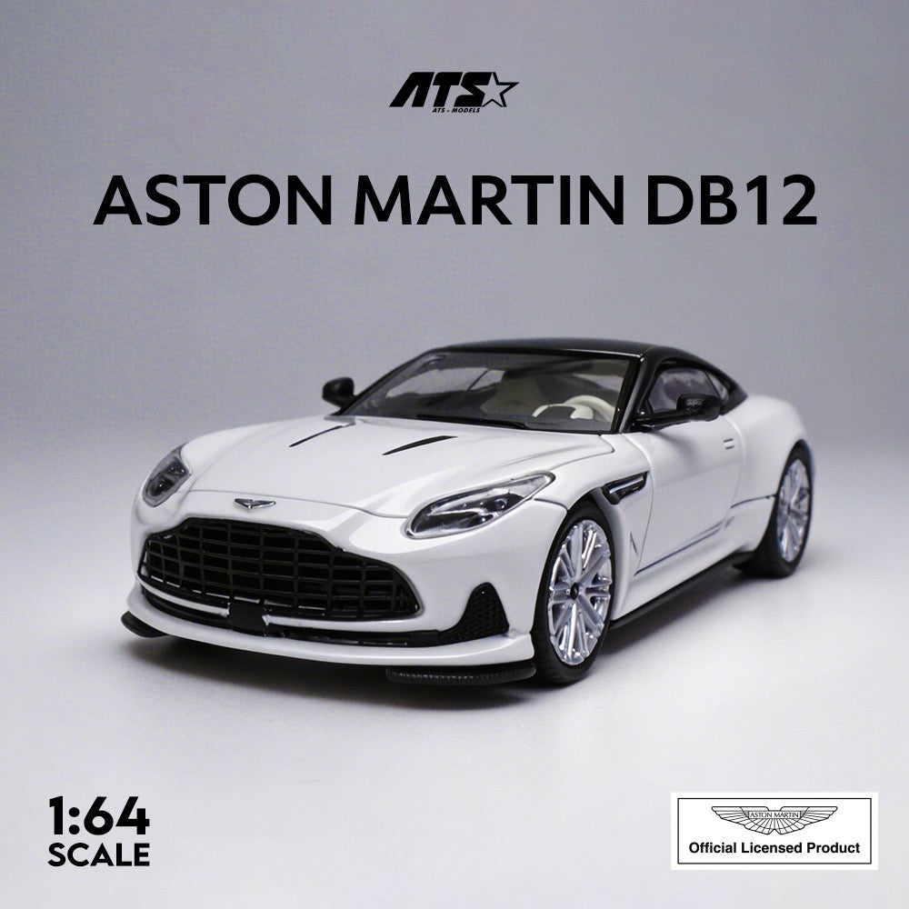 Pre-Order bis 06.03.2026 - ATS Model - Aston Martin DB12 - Pearl White - ATS881301
