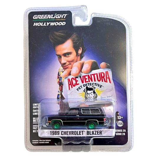 Greenlight - 1989 Chevrolat Blazer - Ace Ventura - 44880-E - Green Machine