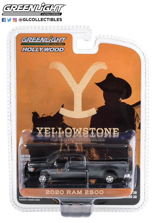 Greenlight - 2020 Ram 2500 - Yellowstone TV-Series - 44990-F - Hollywood 39 - 1:64