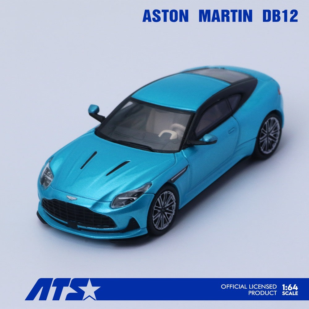 Pre-Order bis 06.03.2026 - ATS Model - Aston Martin DB12 - Tiffany Blue - ATS881302