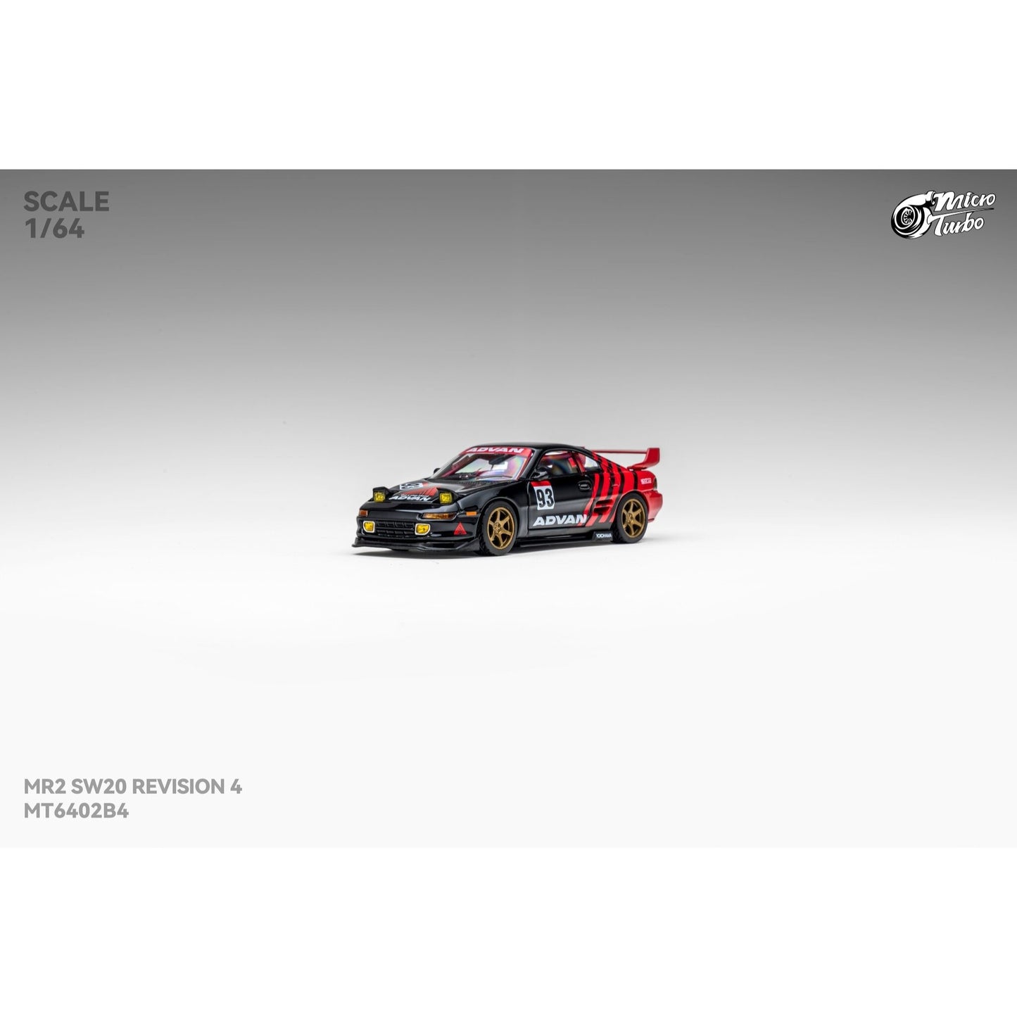 MicroTurbo - Pre-Order - Custom Toyota MR2 - Advan - MT6402B4
