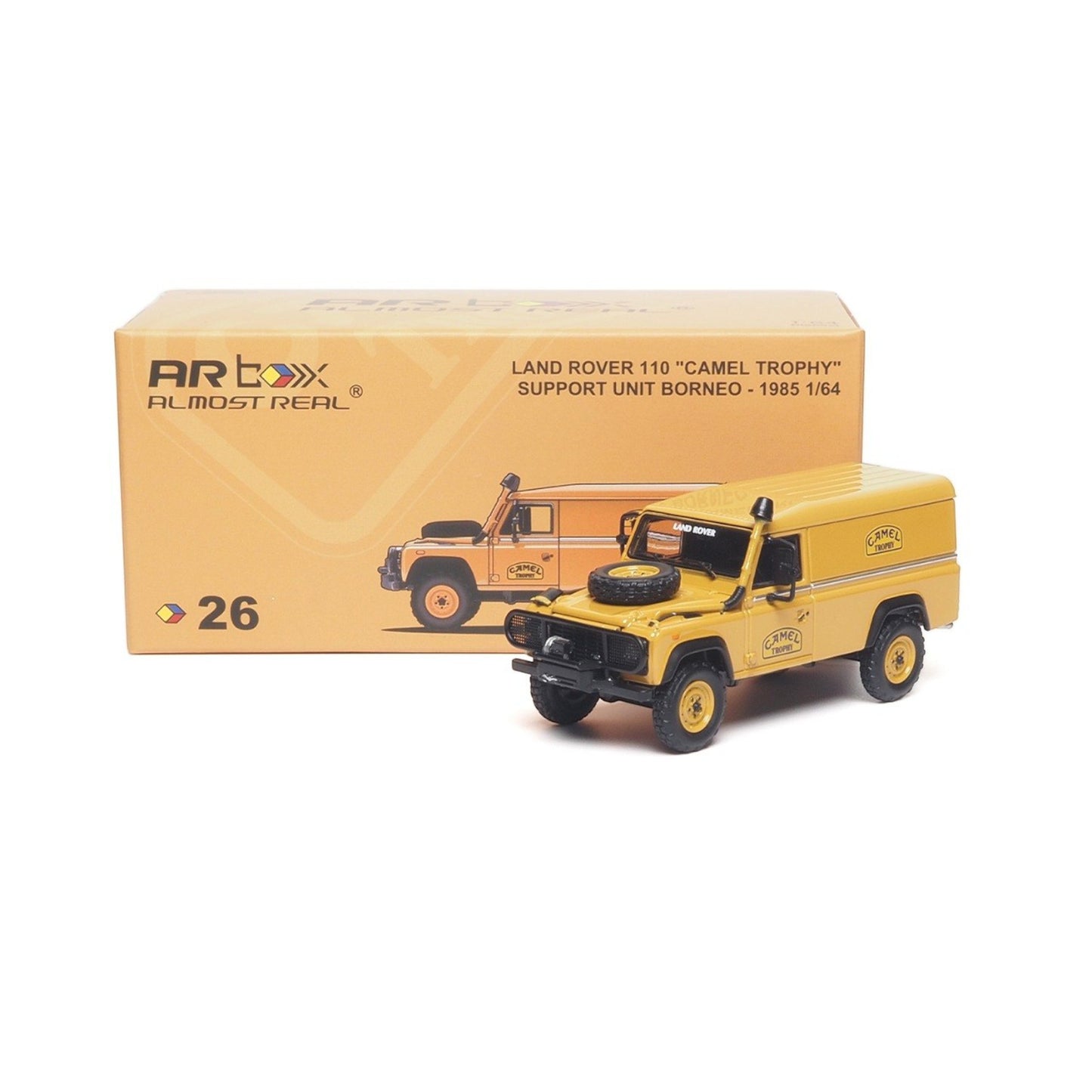 ARBox Almost Real - Pre-Order - Land Rover 110 "Camel Trophy" Support Unit Borneo - 1985 - 610315101