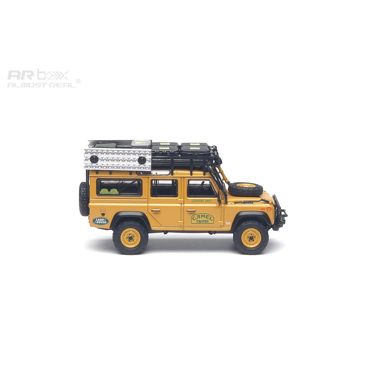 ARBox Almost Real - Pre-Order - Land Rover DEFENDER 110 "Camel Trophy" Support Unit Sabah-Malaysia - 1993 - 610323001