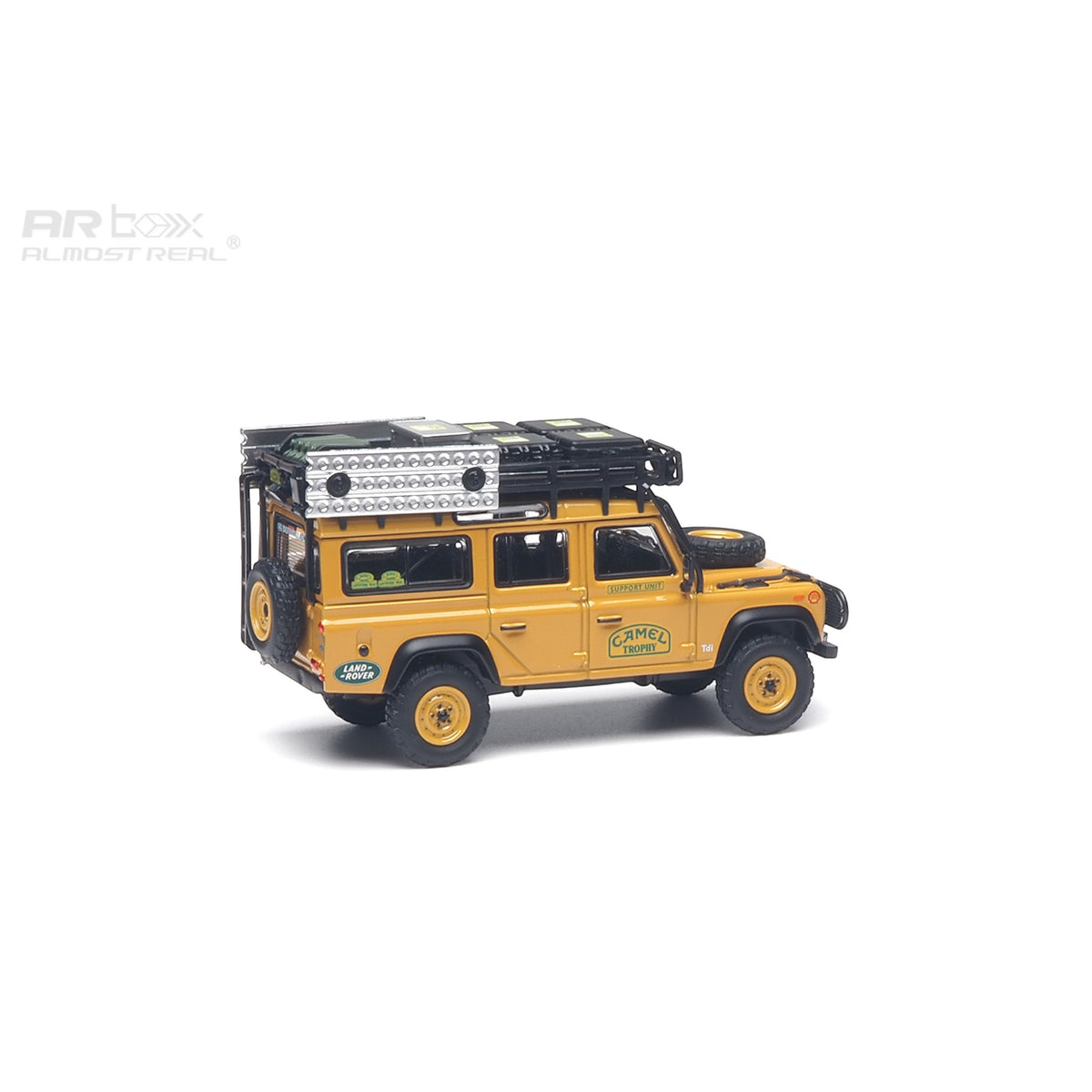 ARBox Almost Real - Pre-Order - Land Rover DEFENDER 110 "Camel Trophy" Support Unit Sabah-Malaysia - 1993 - 610323001