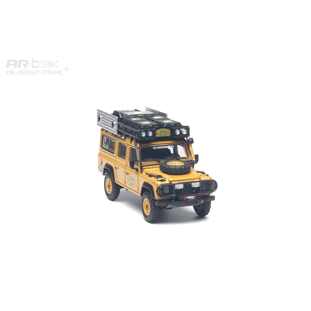ARBox Almost Real - Pre-Order - Land Rover DEFENDER 110 "Camel Trophy" Support Unit Sabah-Malaysia - 1993 - 610323001