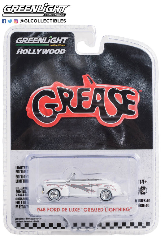 Greenlight - 1948 Ford De Luxe Convertible - Grease - 62010-A - Hollywood 40 - 1:64