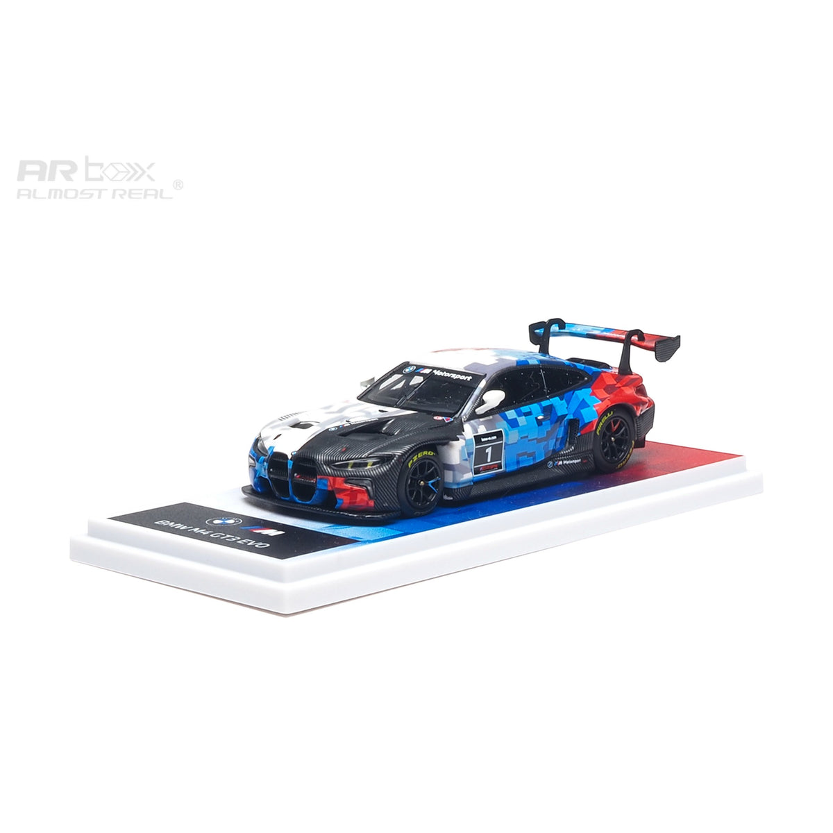 ARBox Almost Real - Pre-Order - BMW M4 GT3 EVO, Presentation Car - 630001001