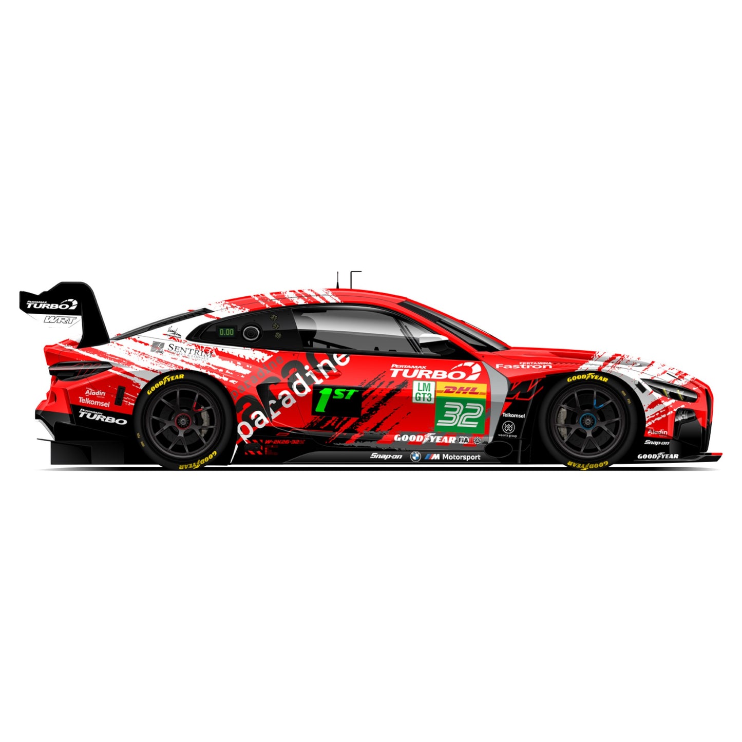 ARBox Almost Real - Pre-Order - BMW M4 GT3 EVO (G82) - 2026 FIA WEC Spa-Francorchamps (BEL) #32 - 630002001