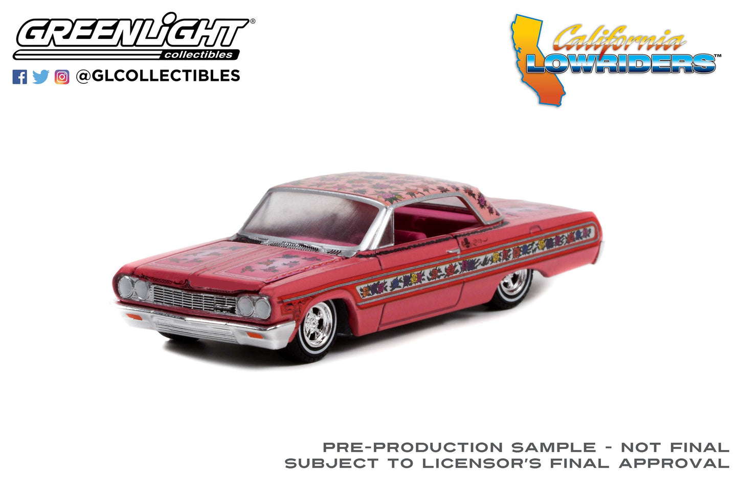 Greenlight - 1964 Chevrolet Impala - California Lowriders 1 - 63010-A - 1:64