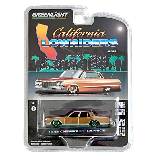 Greenlight - 1985 Chevrolet Caprice - California Lowriders 1 - 63010-C - Green Machine