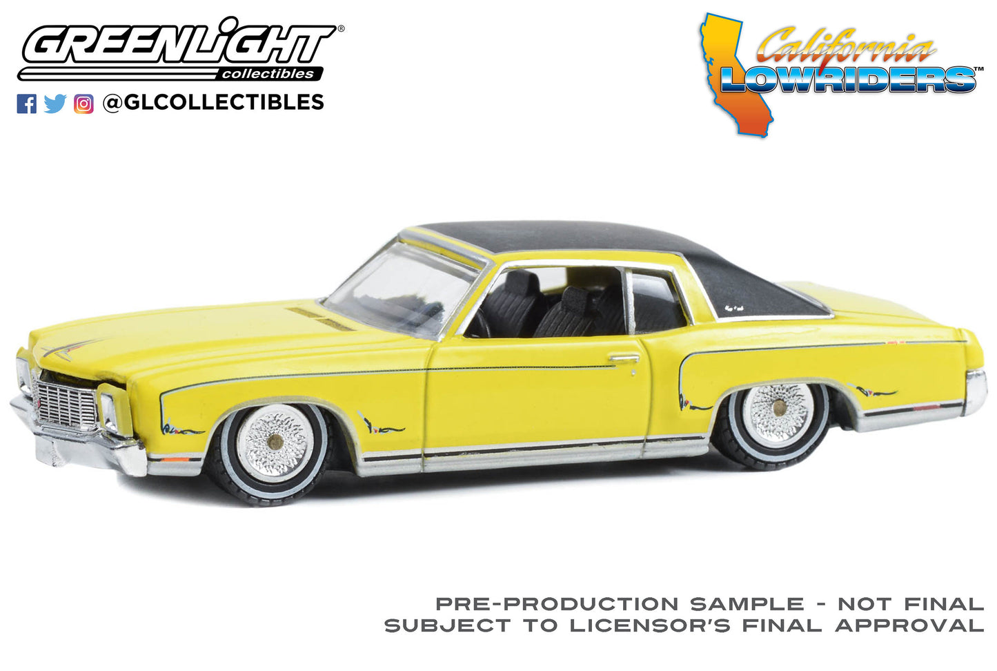 Greenlight - 1971 Chevrolet Monte Carlo - California Lowriders 3 - 63040-C